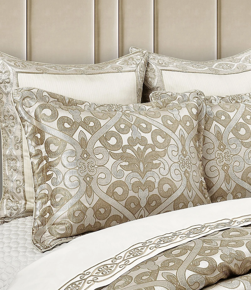 J. Queen New York Amaretto Woven Jacquard Oversized Comforter Set