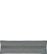 J. Queen New York Amici Woven Chenille Foulard Reading Bolster Pillow