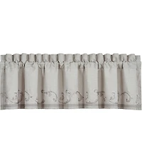 J. Queen New York Angeline Linen Textured Window Panel Pair