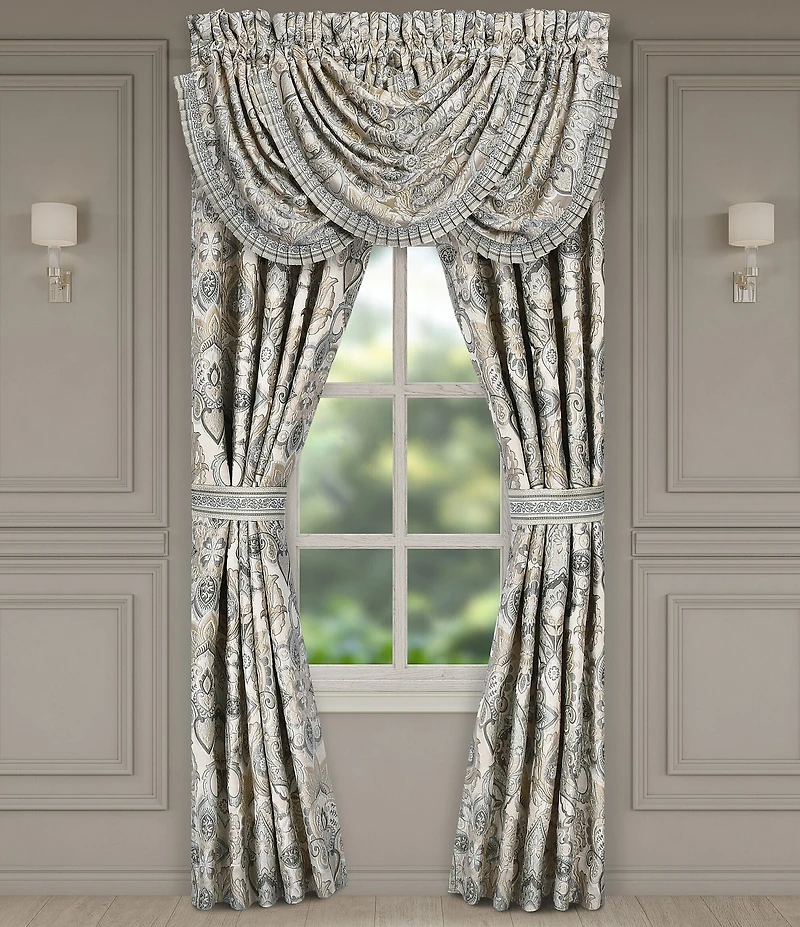 J. Queen New York Annabelle Woven Damask Window Treatment