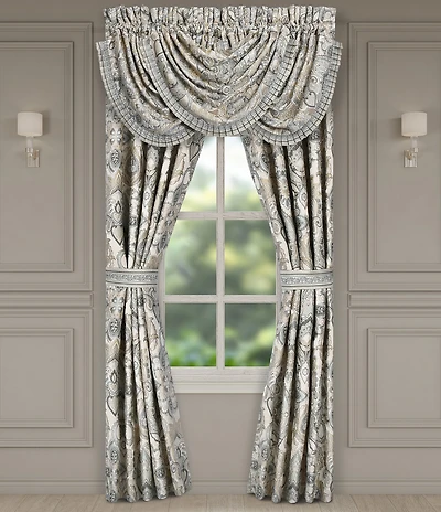 J. Queen New York Annabelle Woven Damask Window Treatment