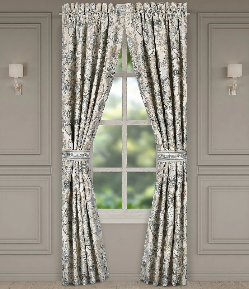 J. Queen New York Annabelle Woven Damask Window Treatment