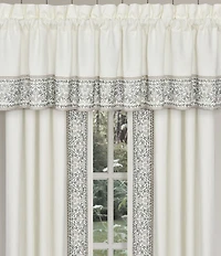 J. Queen New York Arbour Grove Leaf Medallion Window Treatment