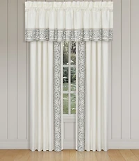 J. Queen New York Arbour Grove Leaf Medallion Window Treatment