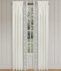 J. Queen New York Arbour Grove Leaf Medallion Window Treatment