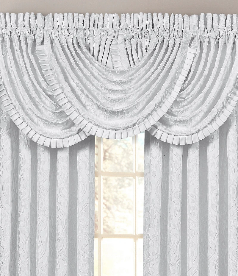 J. Queen New York Astoria Damask Window Treatments
