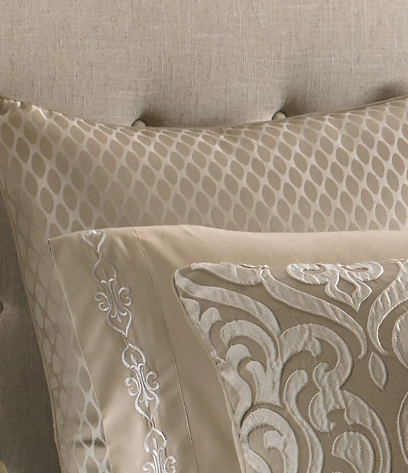 J. Queen New York Astoria Diamond Pattern Euro Sham