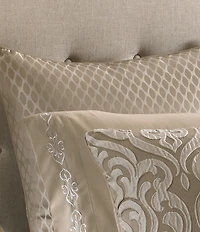 J. Queen New York Astoria Diamond Pattern Euro Sham