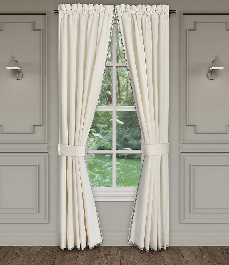 J. Queen New York Athena Linen Textured Window Treatment