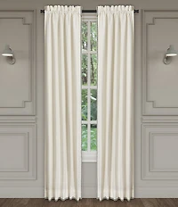 J. Queen New York Athena Linen Textured Window Treatment