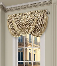 J. Queen New York Aurelia Formal Damask Window Treatments