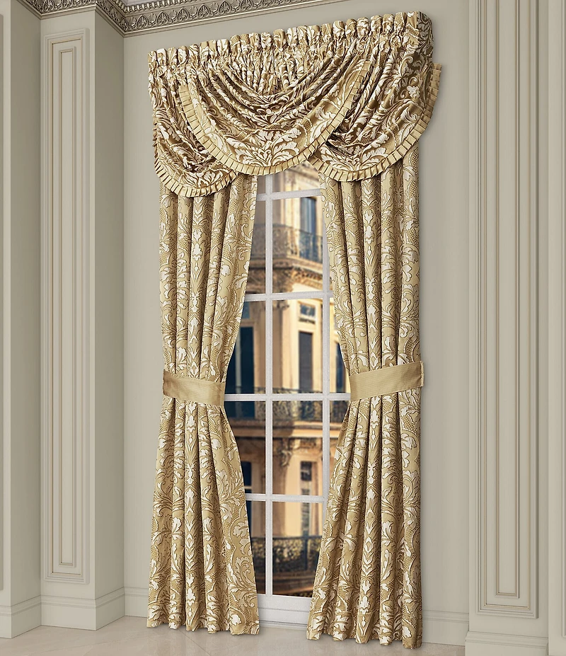 J. Queen New York Aurelia Formal Damask Window Treatments