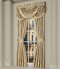 J. Queen New York Aurelia Formal Damask Window Treatments