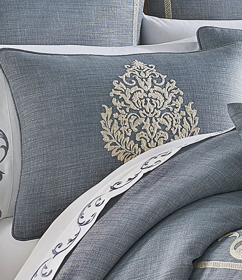 J. Queen New York Aurora Embroidery Comforter Set
