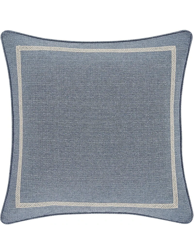 J. Queen New York Aurora Chambray Euro Sham