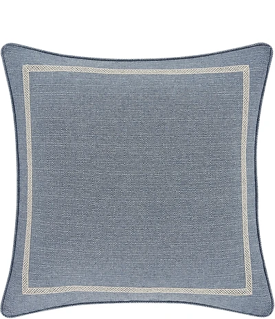 J. Queen New York Aurora Chambray Euro Sham