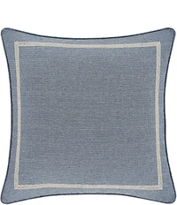 J. Queen New York Aurora Chambray Euro Sham