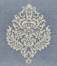 J. Queen New York Aurora Square Damask Embroidered Pillow