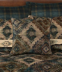 J. Queen New York Baja Southwestern Diamond Decorative Reversible Square Pillow