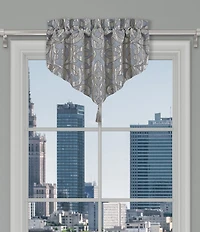 J. Queen New York Barocco Scroll Damask Window Treatment