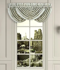 J. Queen New York Belgium Satin Weave Window Valance