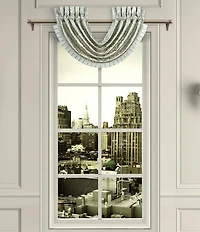 J. Queen New York Belgium Satin Weave Window Valance