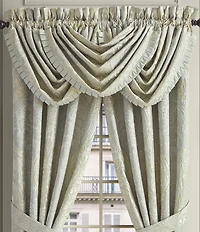 J. Queen New York Belgium Satin Weave Window Valance