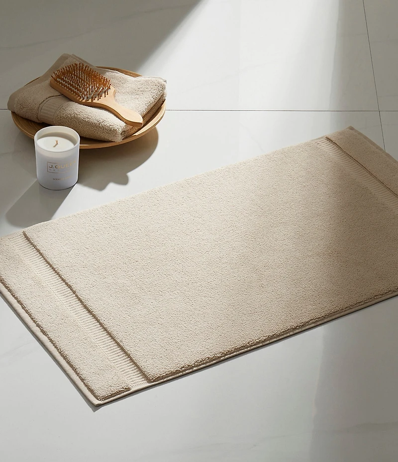 J. Queen New York Belmore Collection Zero Twist Bath Mat