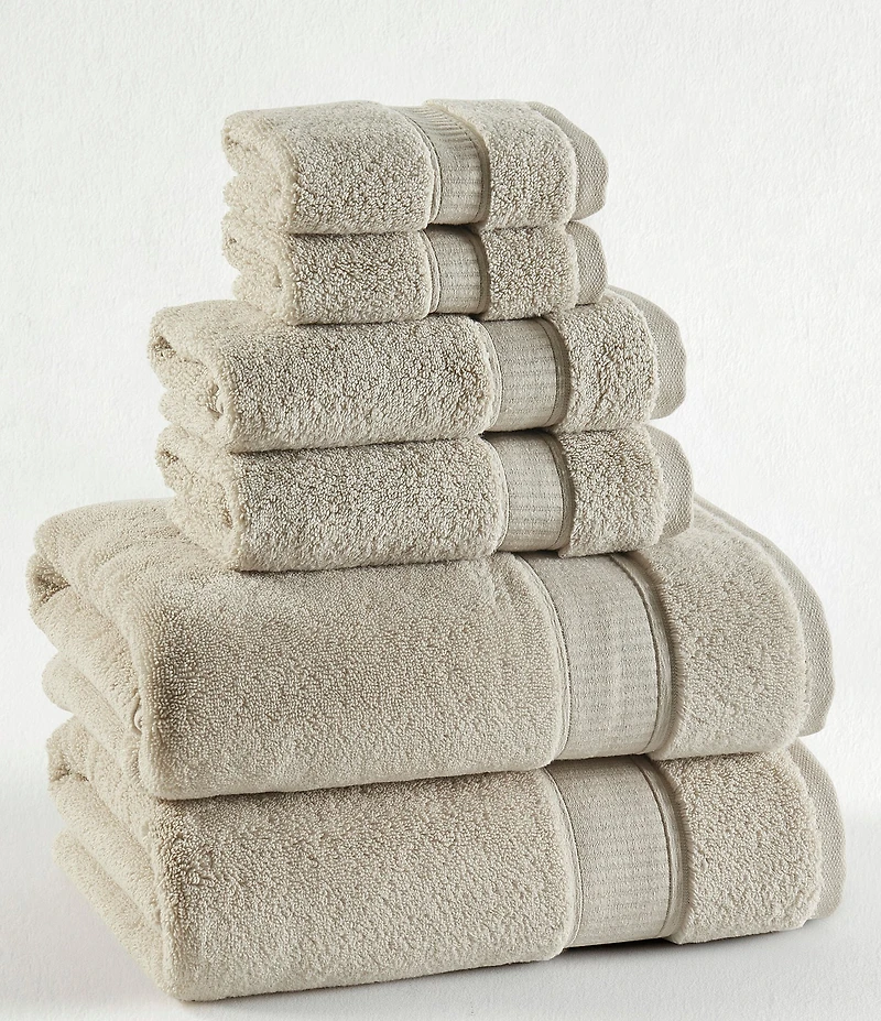 J. Queen New York Belmore Zero-Twist 6-Piece Bath Towel Set