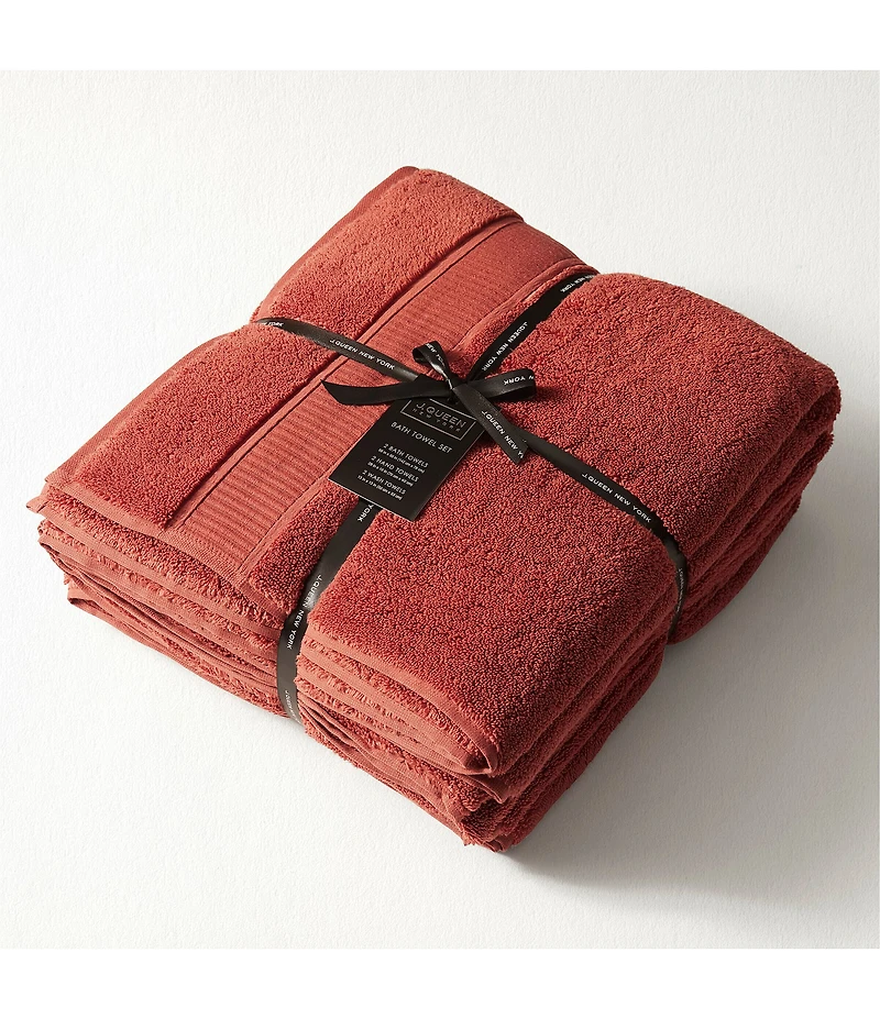 J. Queen New York Belmore Zero-Twist 6-Piece Bath Towel Set