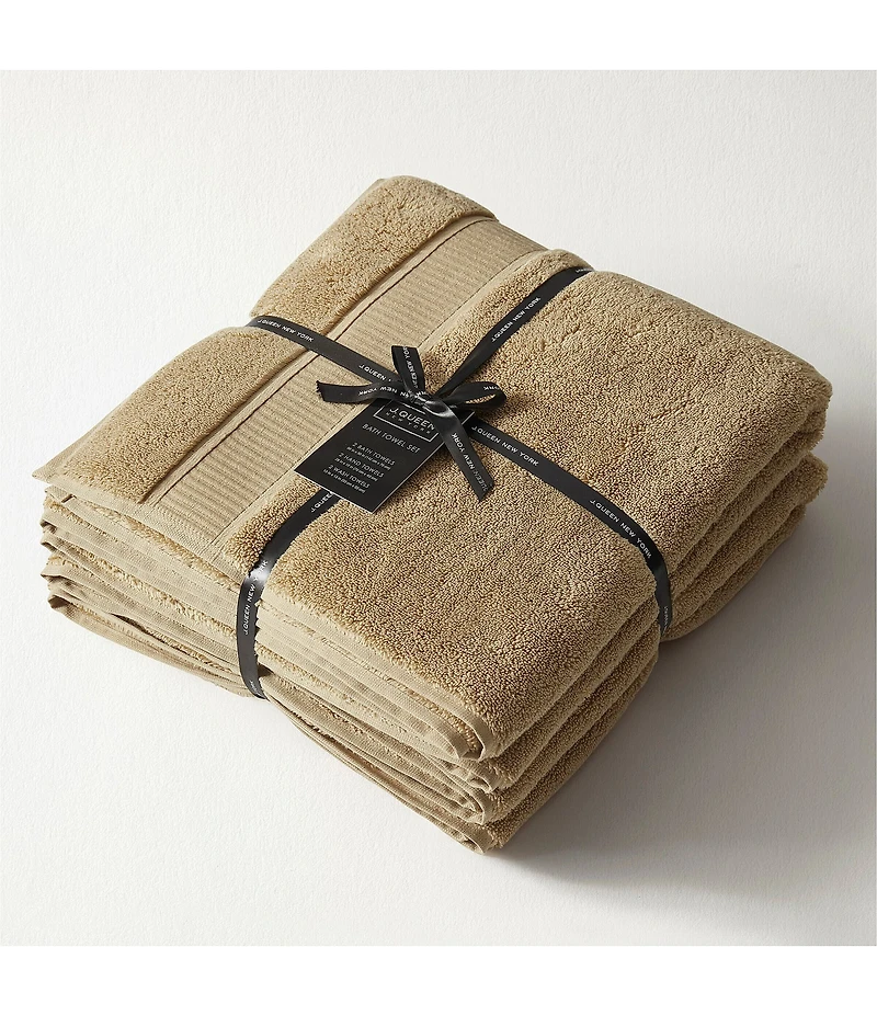 J. Queen New York Belmore Zero-Twist 6-Piece Bath Towel Set