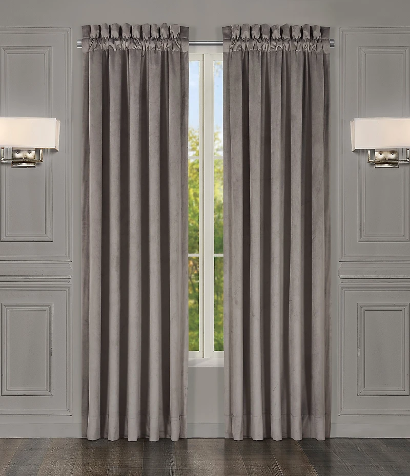 J. Queen New York Belvedere Velvet Diamond Woven Window Treatment