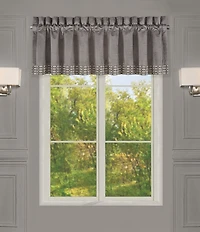 J. Queen New York Belvedere Velvet Diamond Woven Window Treatment