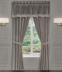 J. Queen New York Belvedere Velvet Diamond Woven Window Treatment
