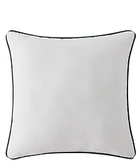 J. Queen New York Blossom View Floral Embroidery Reversible Square Pillow
