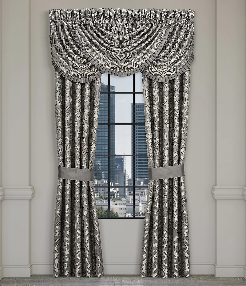 J. Queen New York Bolero Medallion Window Treatment