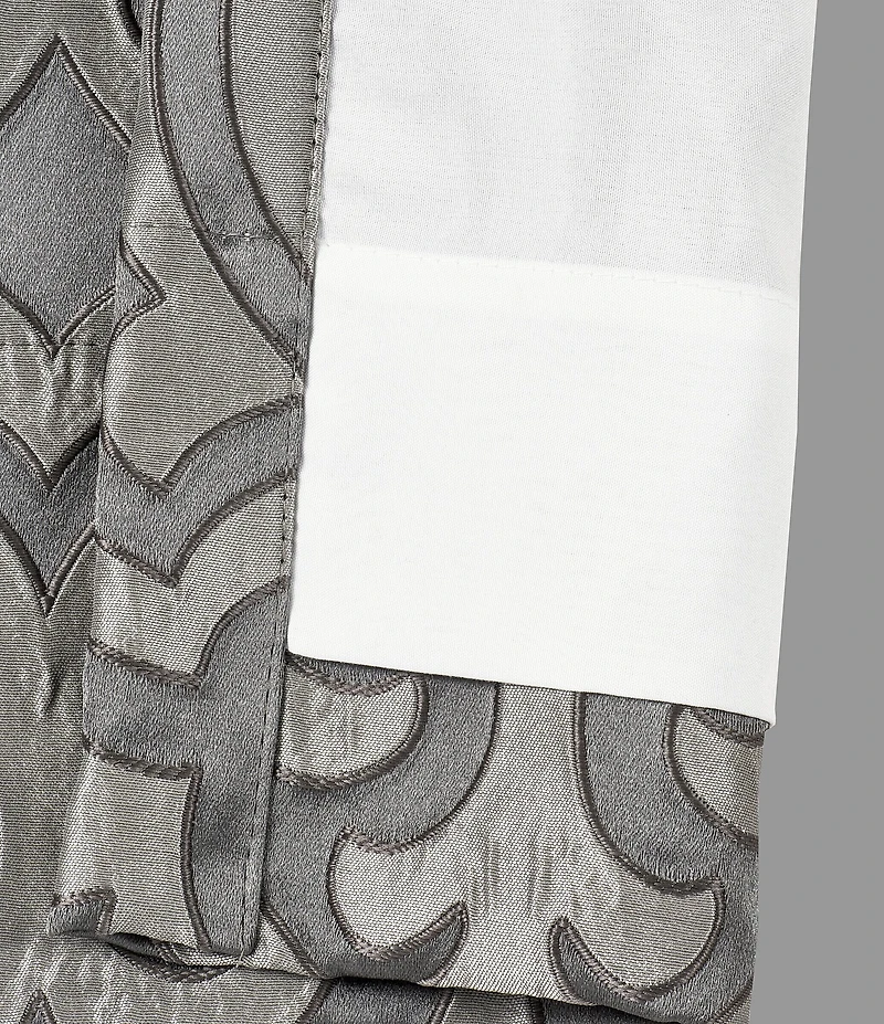 J. Queen New York Bolero Medallion Window Treatment