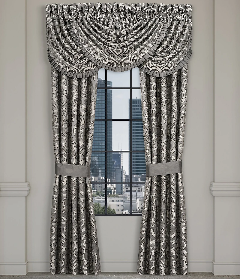J. Queen New York Bolero Medallion Window Treatment