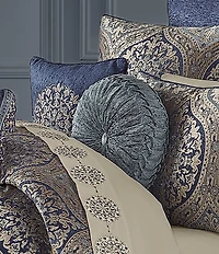 J. Queen New York Botticelli Tufted Round Decorative Pillow