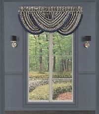 J. Queen New York Botticelli Woven Medallion Window Treatments