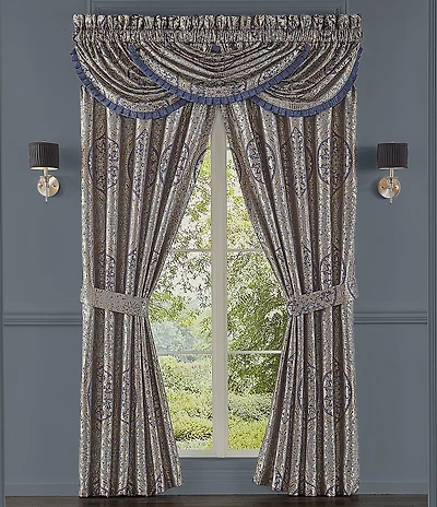 J. Queen New York Botticelli Woven Medallion Window Treatments