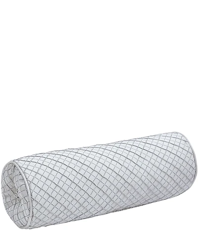 J. Queen New York Boulevard Diamond Accent Bolster Decorative Throw Pillow