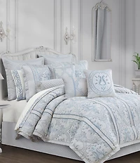 J. Queen New York Boulevard Woven Jacquard Diamond Euro Sham