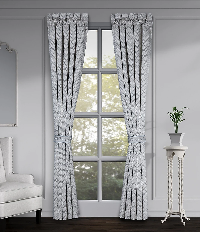 J. Queen New York Boulevard Woven Jacquard Window Treatment