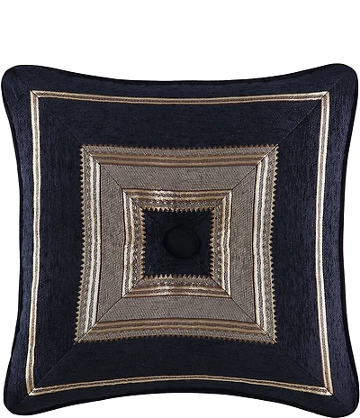 J. Queen New York Bradshaw Mitered Square Pillow