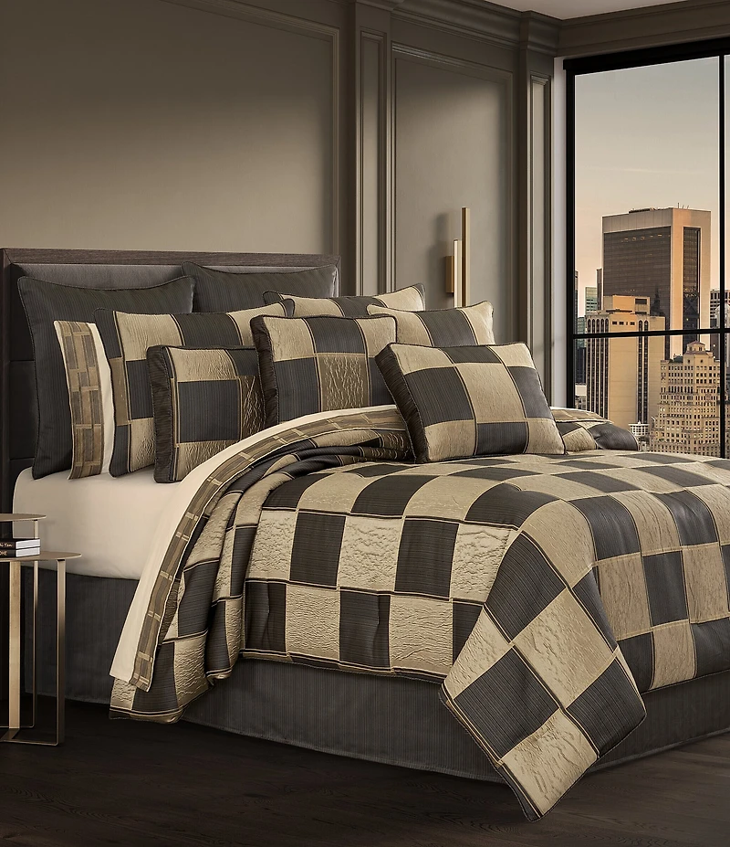 J. Queen New York Brando Stunning Metallic Euro Sham