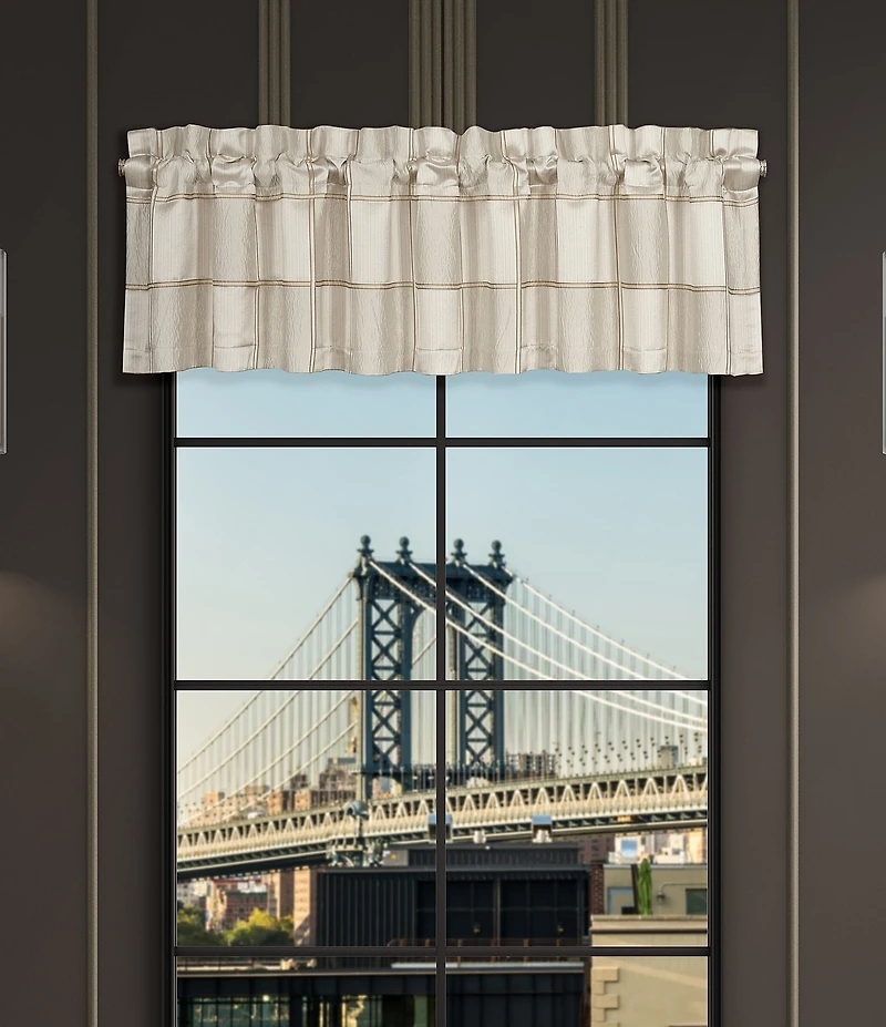 J. Queen New York Brando Geometric Block Window Treatment