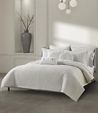 J. Queen New York Brilliance Geometric Pattern Reversible Euro Sham