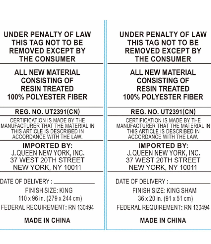 J. Queen New York Brunello Bedding Collection Woven Damask Comforter Set