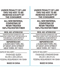 J. Queen New York Brunello Bedding Collection Woven Damask Comforter Set